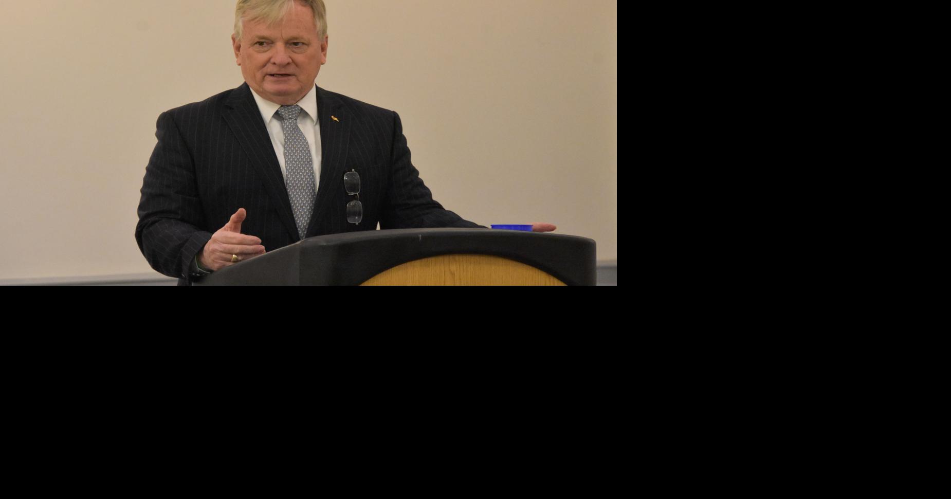 State Treasurer decries corporate health care giants Local News