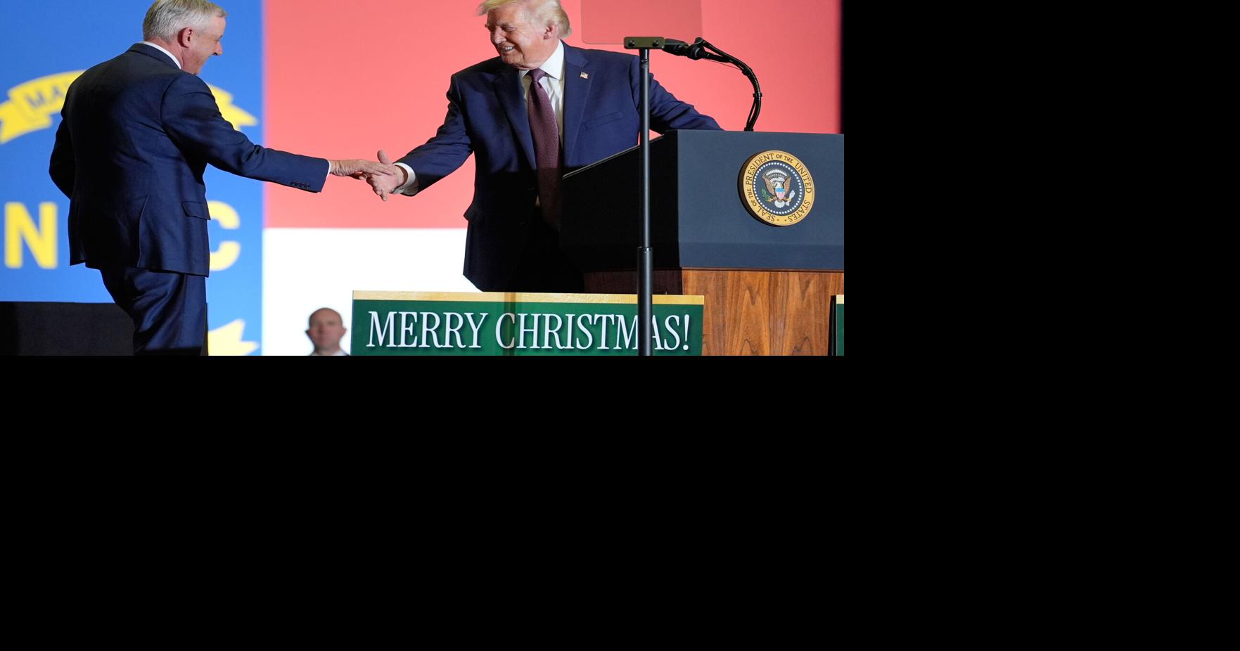 Trump blasts Cooper in remarks on former governor’s home turf