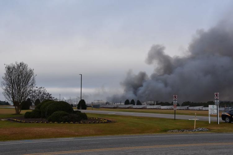 Massive fire causes heavy damage at QVC Distribution Center Local