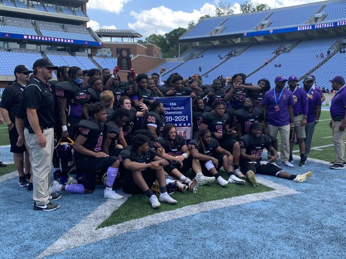 Tarboro celebrates seventh football state championship High Schools
