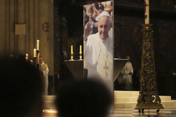 Pope Francis worried about greeting crowd in St. Peter's Square but was