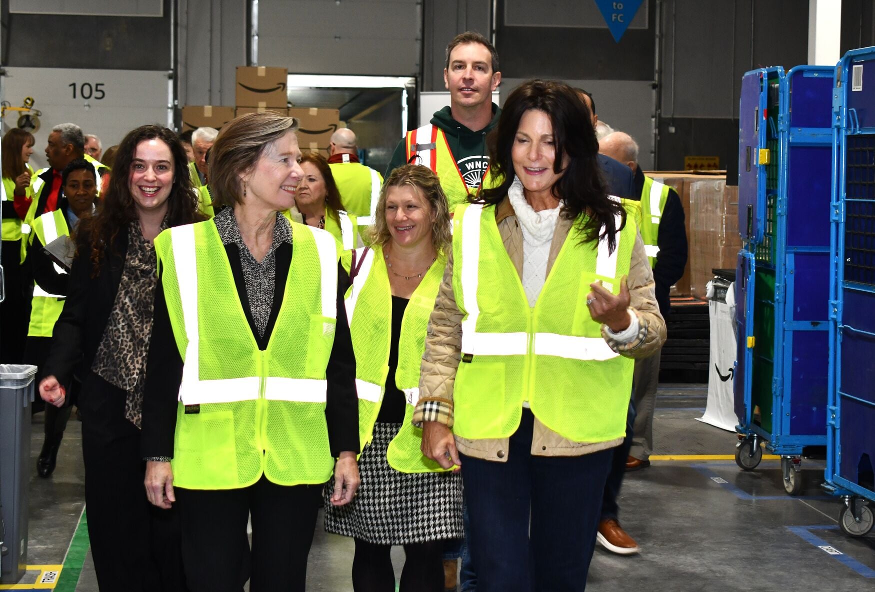 Amazon rural distribution center officially opens in Tarboro | Local ...