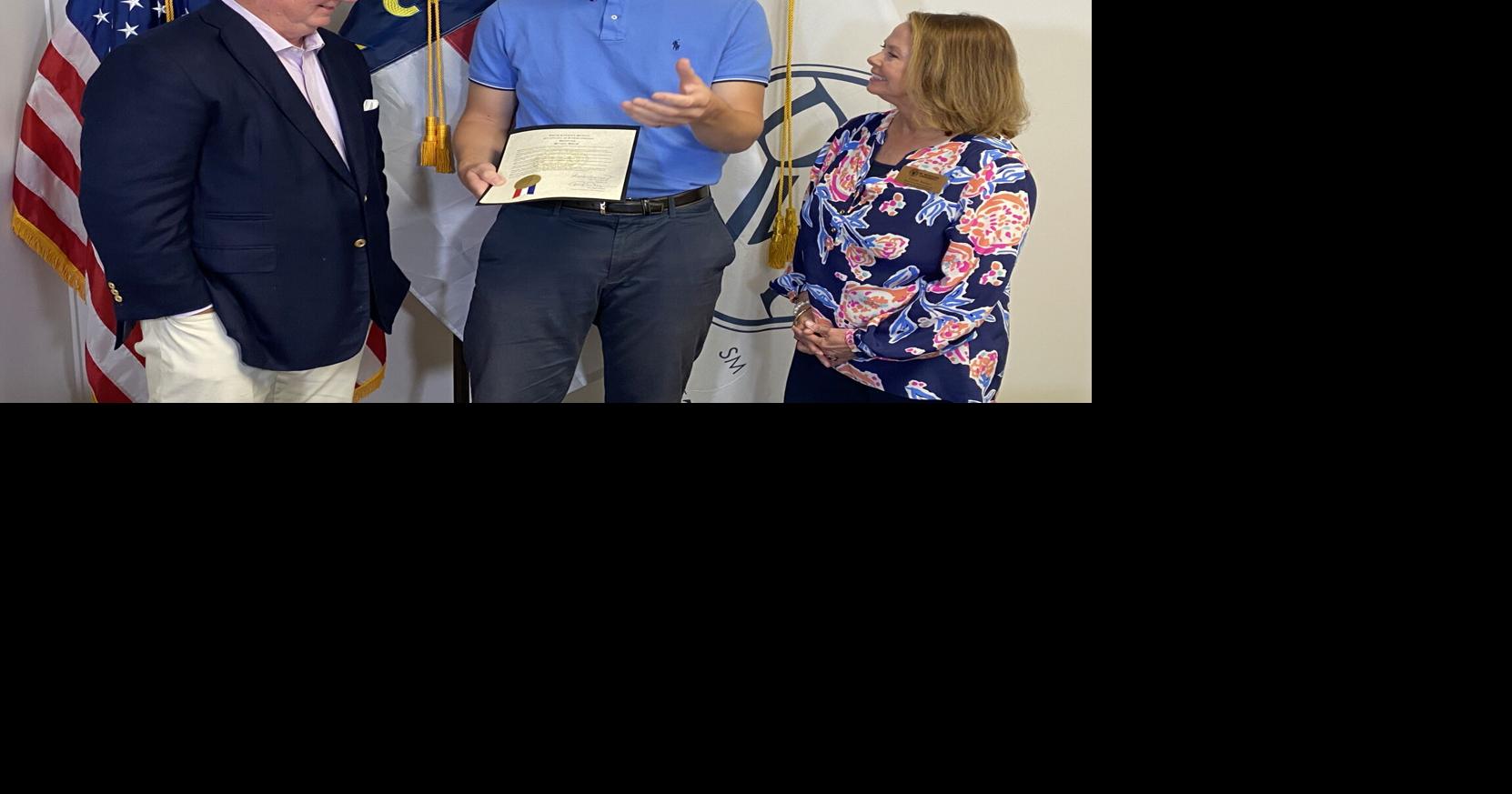 Former star athlete honored by NC Senate