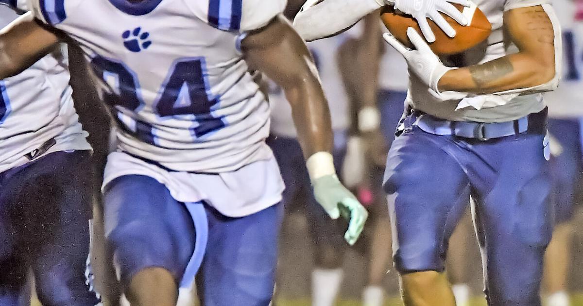 HIGH SCHOOL FOOTBALL SouthWest withstands late Nash Central