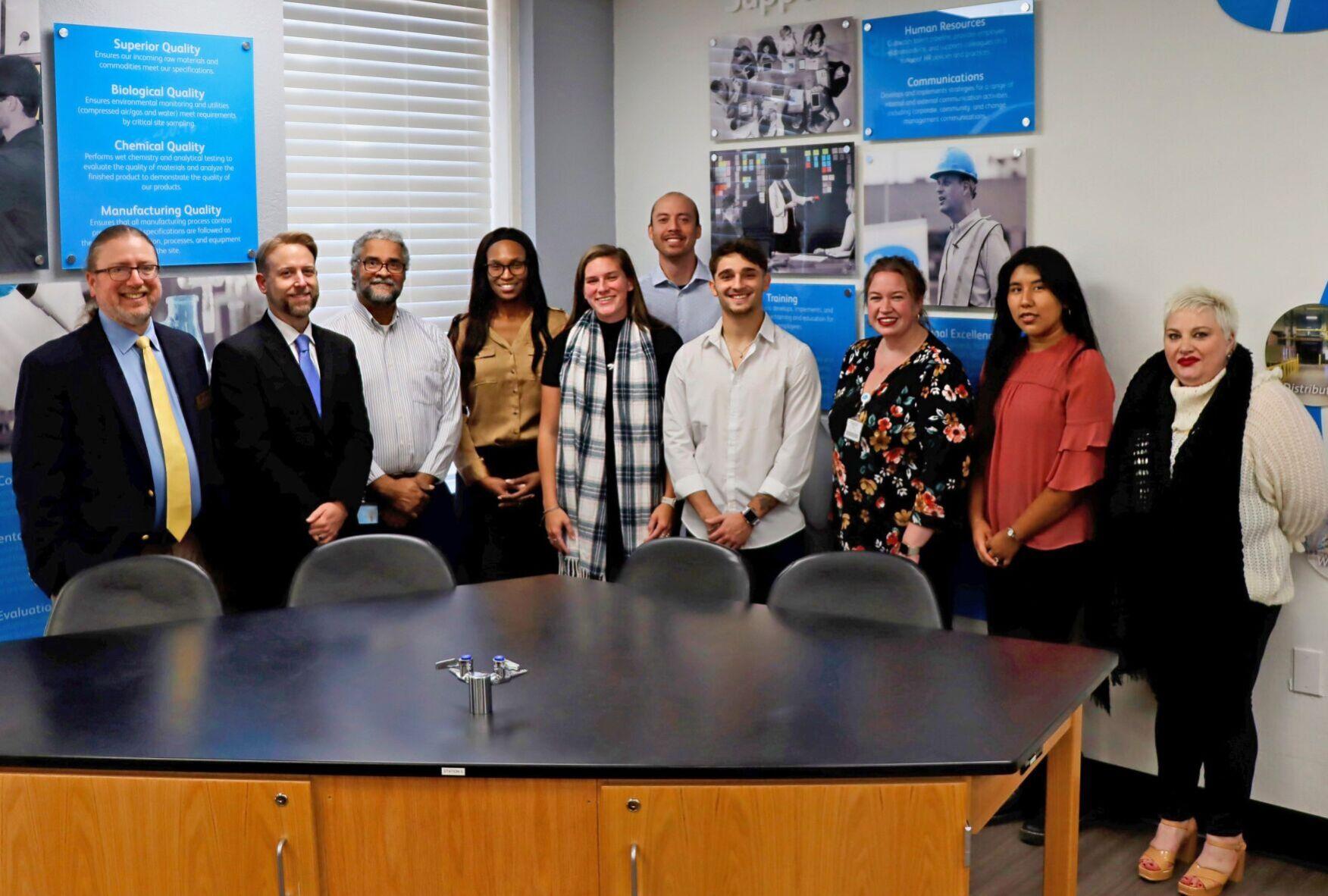 N.C. Wesleyan students to intern at Pfizer School News