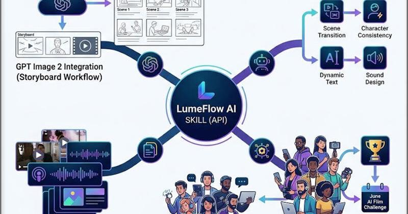 LumeFlow AI adds GPT Image 2 to storyboard pipeline