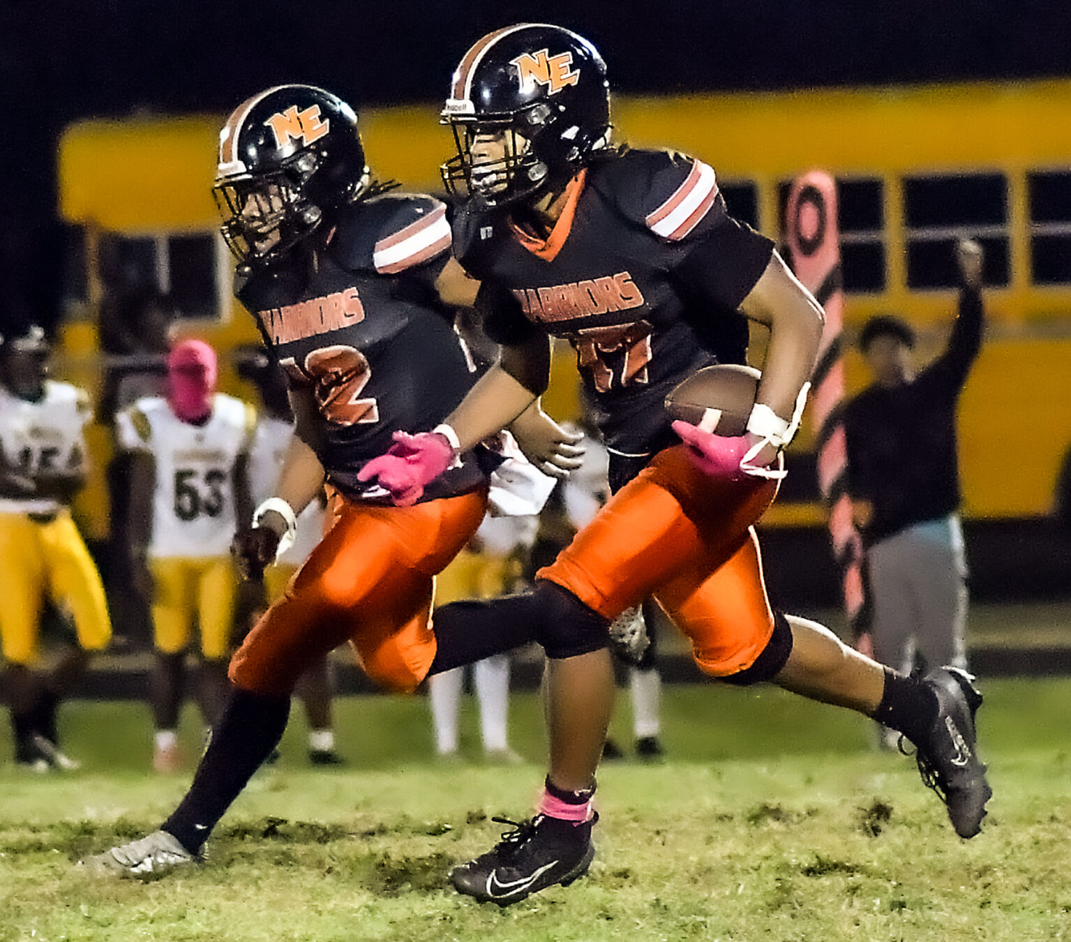 Late interception seals a Warriors win over scrappy Rocky Mount Prep ...