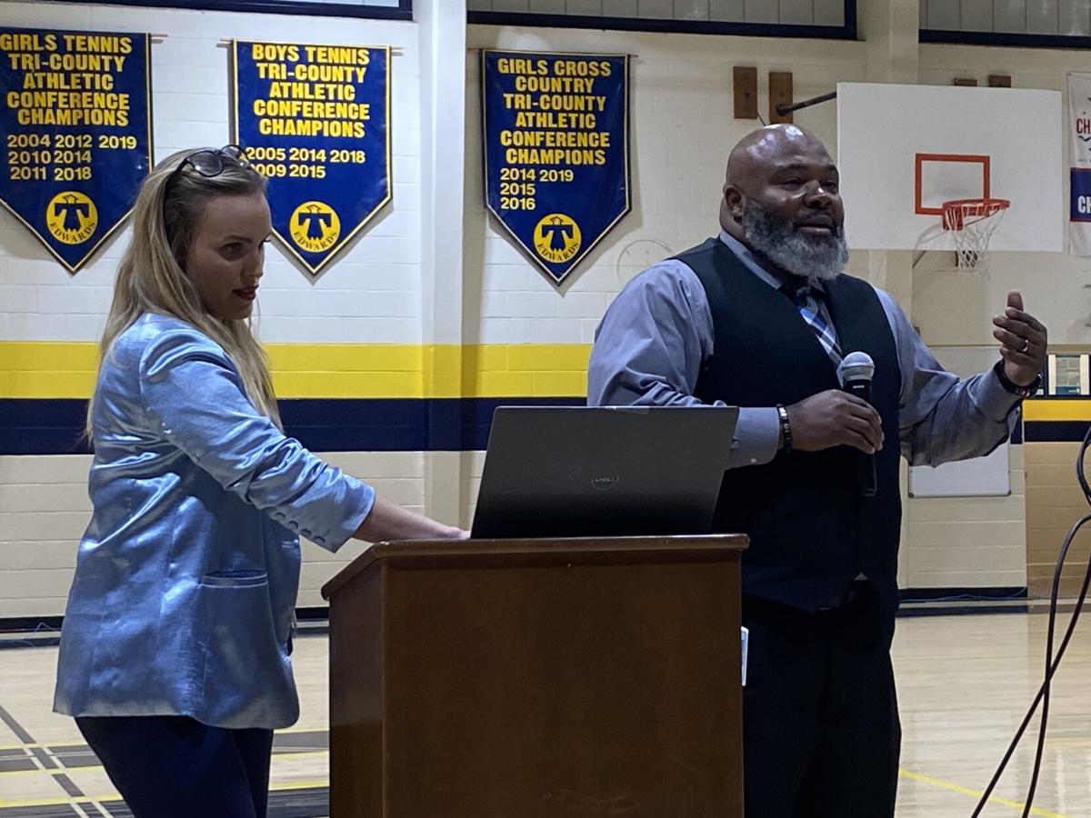 School leaders explain the renovation plans for Rocky Mount middle