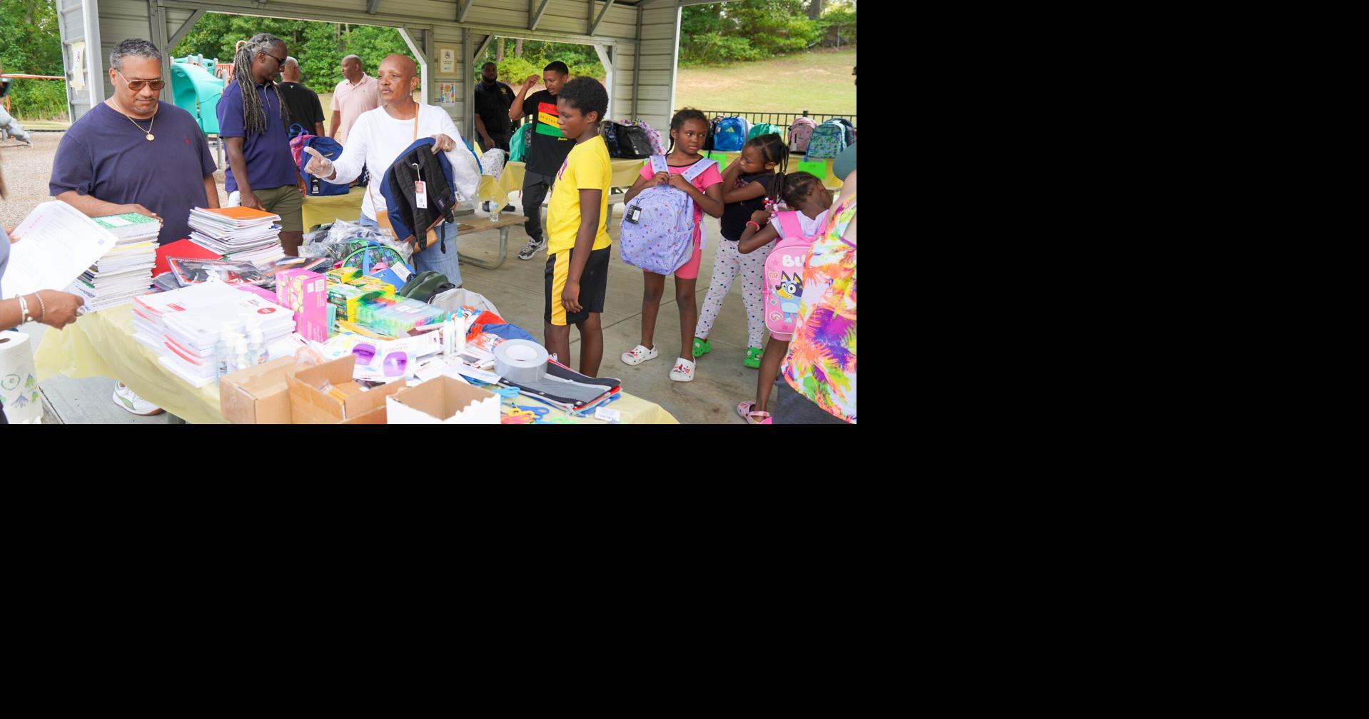 Ivey family gives back to community with school supplies