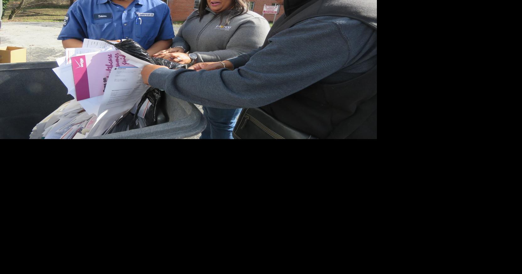 Halifax County Government, LCFCU partner for free document shredding