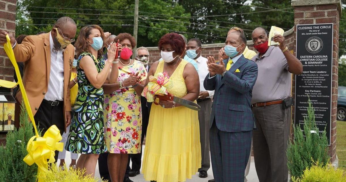 Sarah Keys Evans Plaza unveiled | Local News | rrdailyherald.com