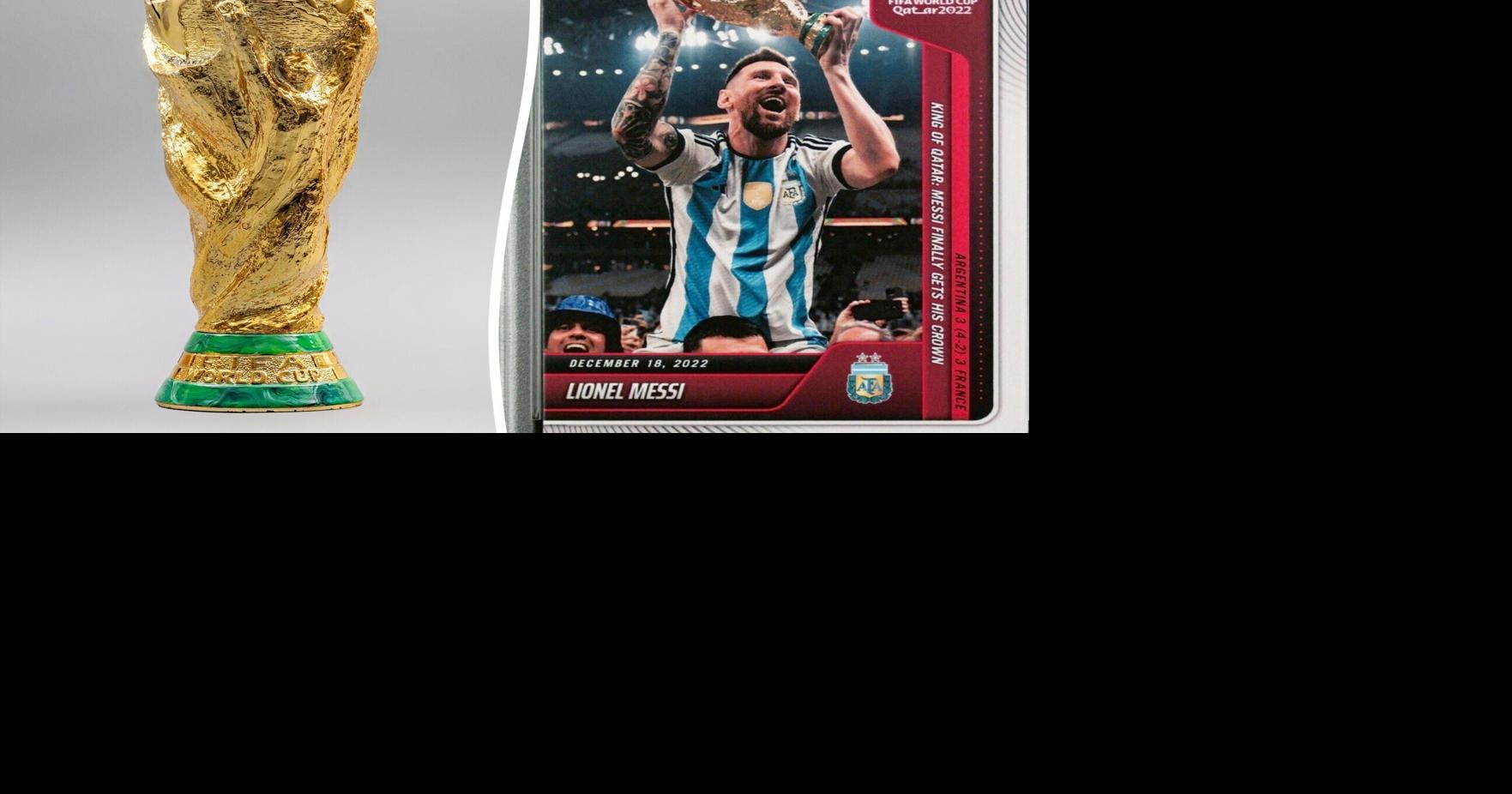 World Cup trophy used by Messi in most-liked Instagram photo for sale ...