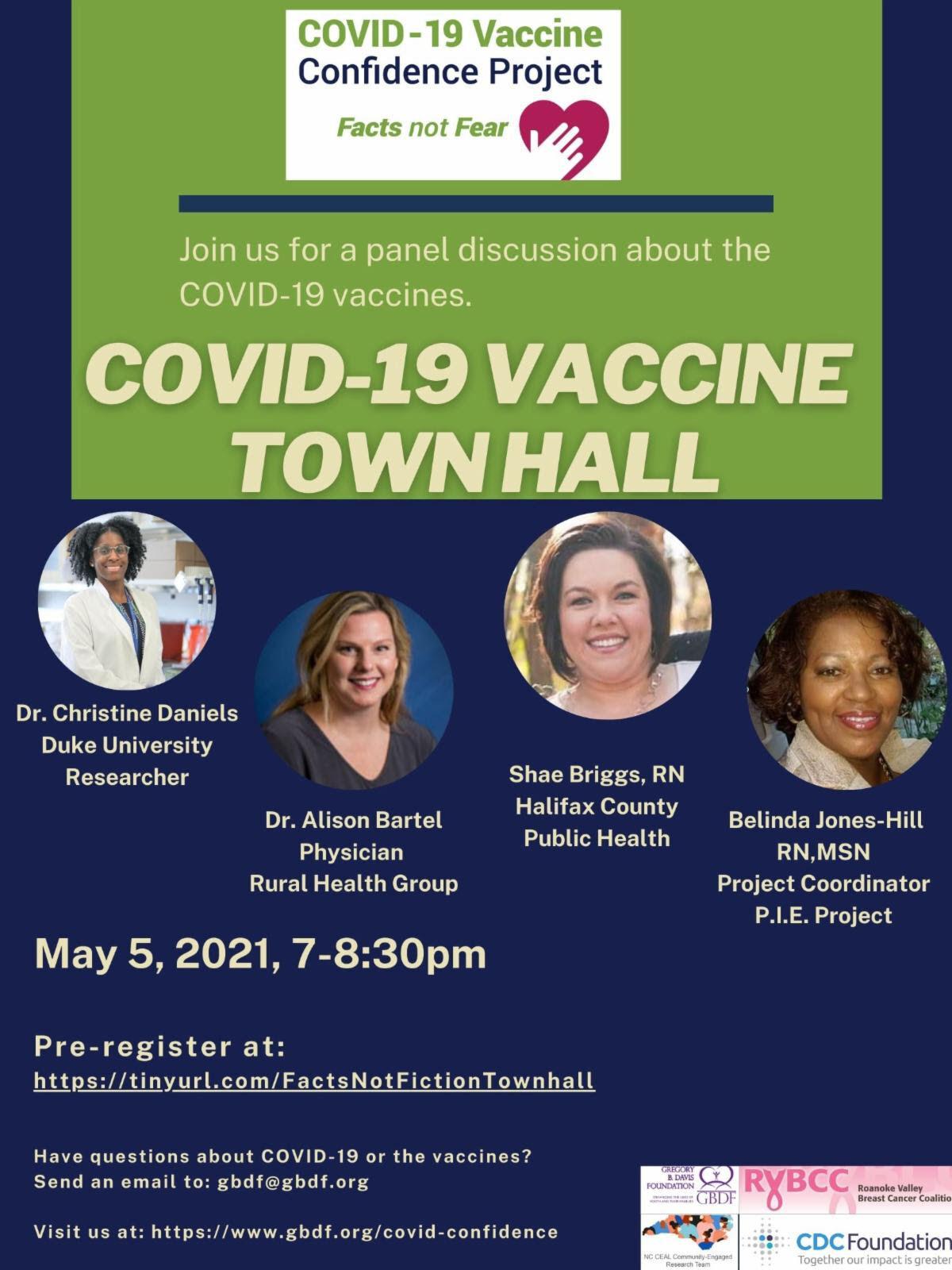 Download COVID-19 Vaccine Town Hall: Effort to dispel rumors | Local News | rrdailyherald.com