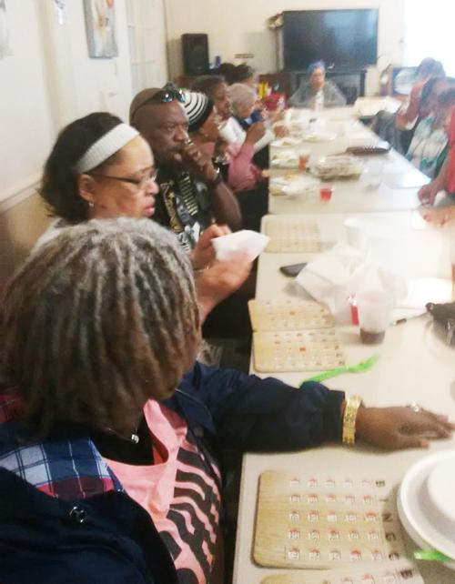 Seniors play bingo virtually
