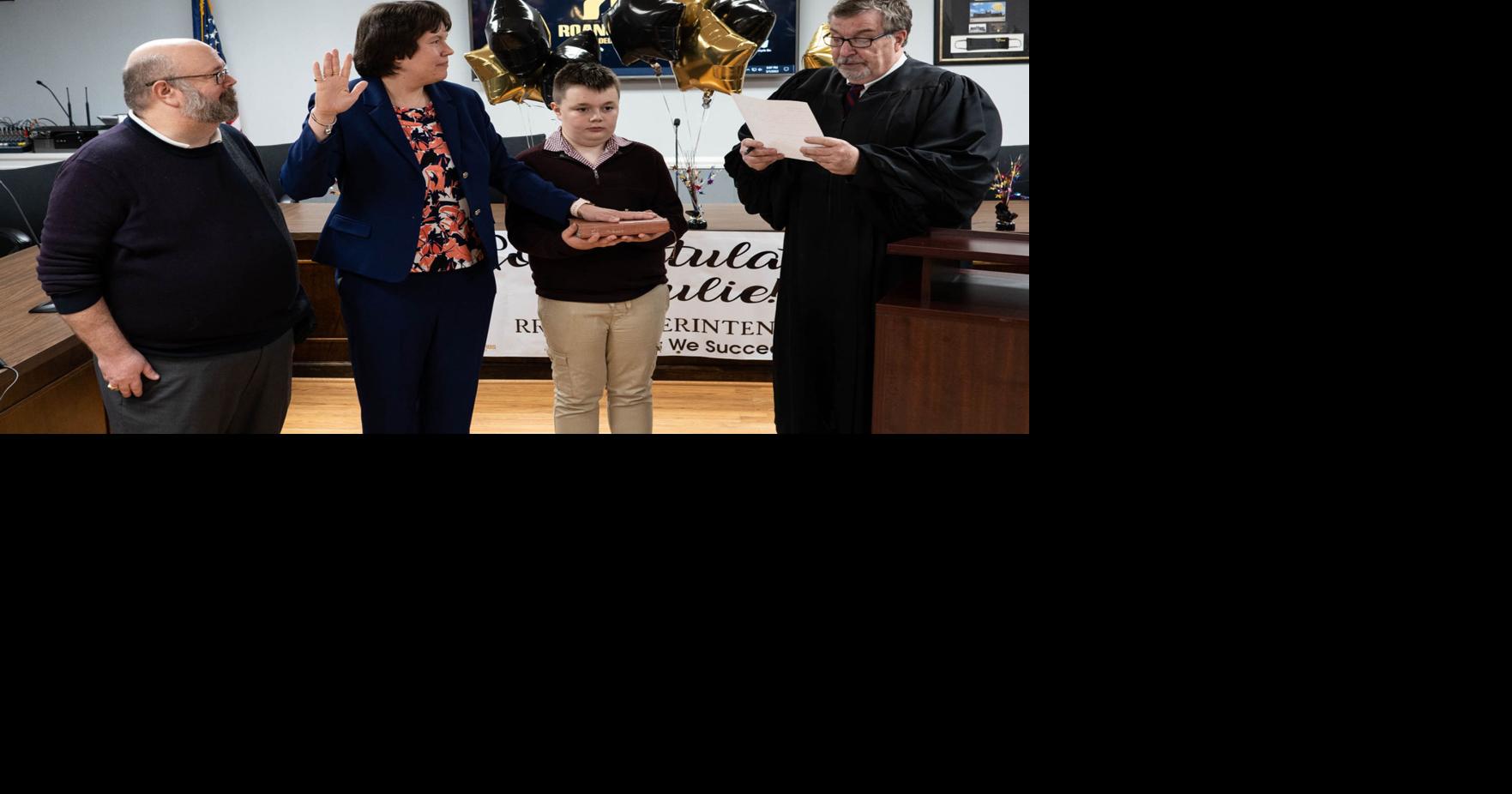 Thompson sworn in as RRGSD superintendent | Local News | rrdailyherald.com