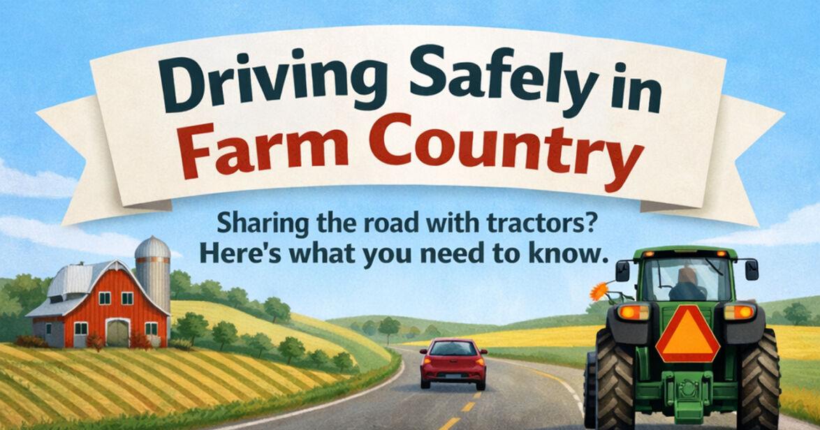 Cultivating Growth with Halifax Extension: Sharing the road: How to stay safe around farm tractors