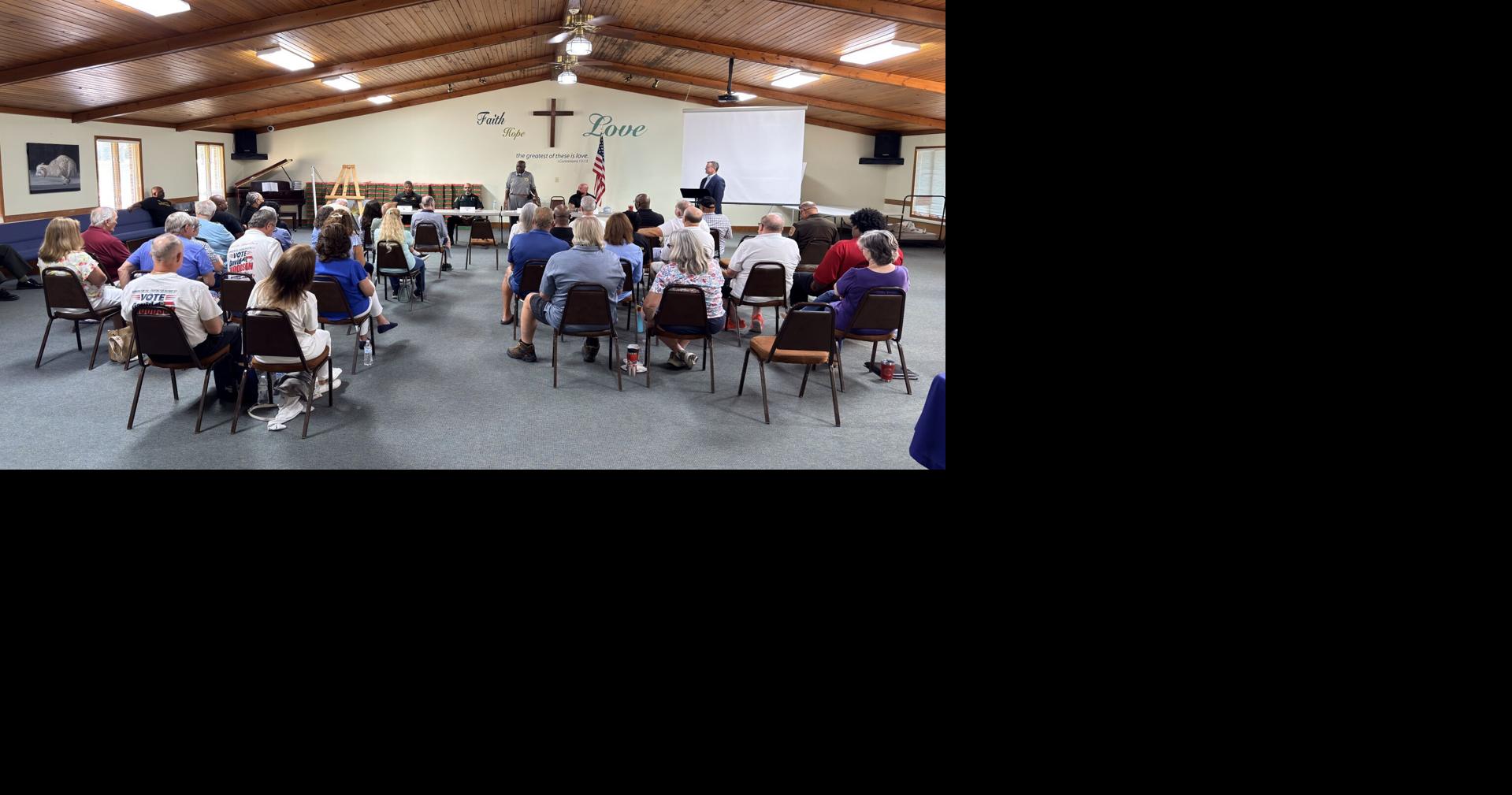 Sheriff candidates outline priorities, experience at Lake Gaston forum