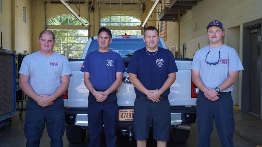 Four county firemen deploy to Avery County to assist in Hurricane