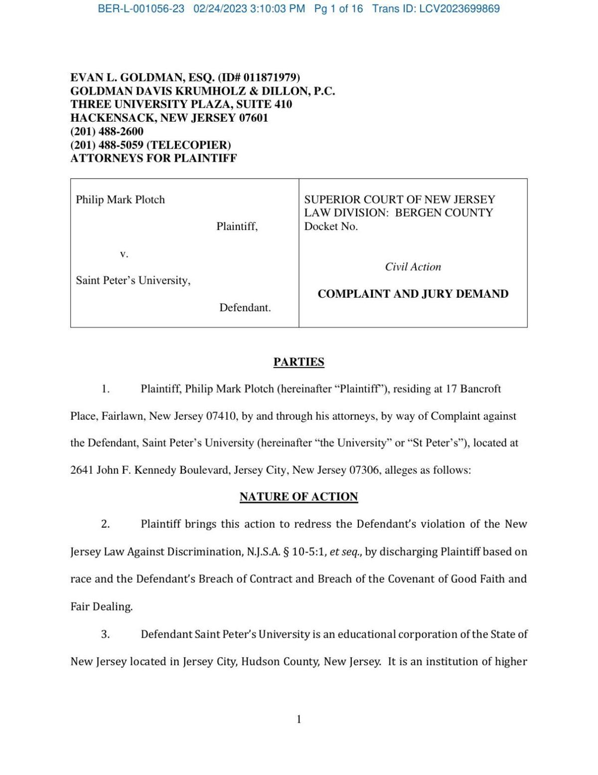 Lawsuit