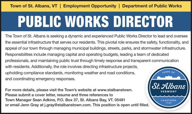 St Albans Free Library gets new director Larabee retires Manahan