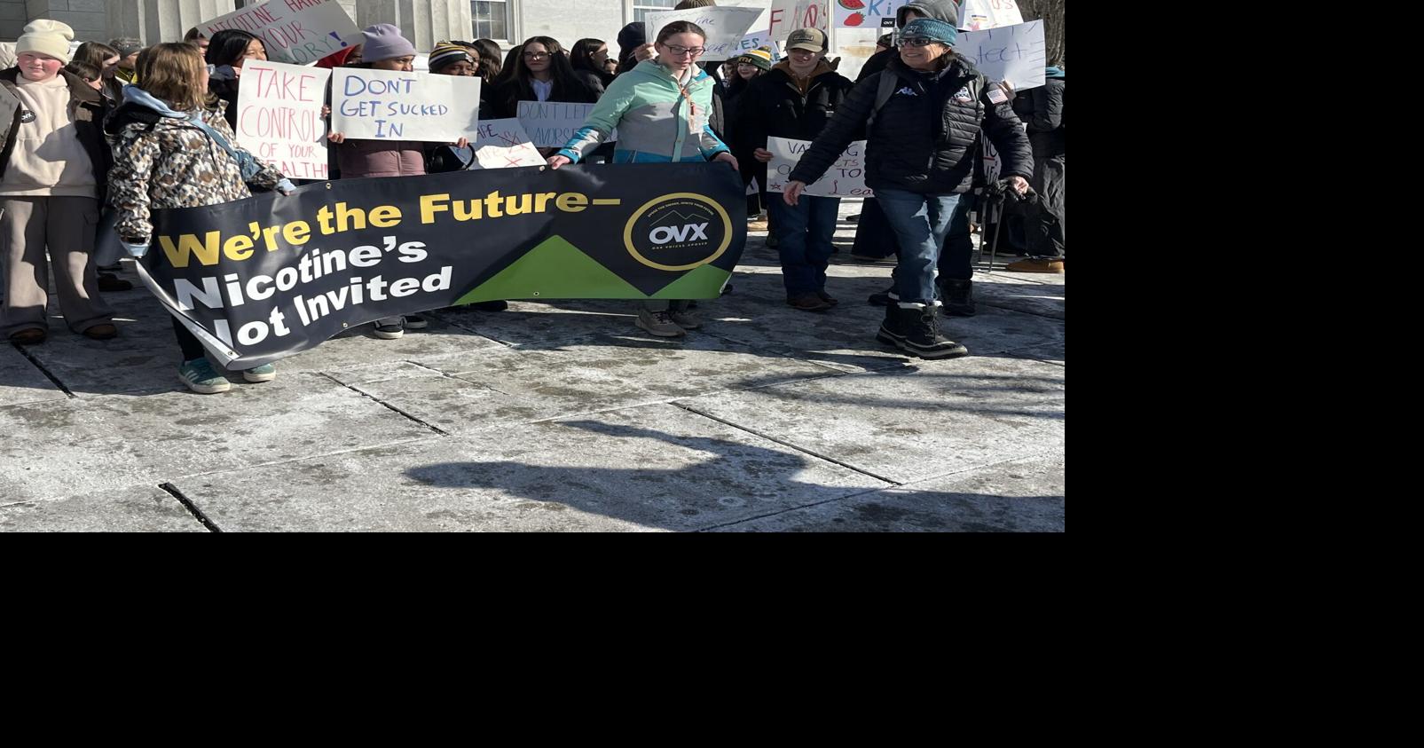 Vermont students rally against youth vaping at statehouse | Government |  samessenger.com