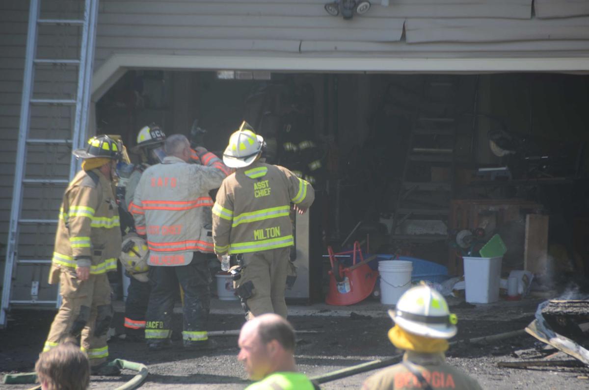 Blaze destroys half of Fairfax duplex News