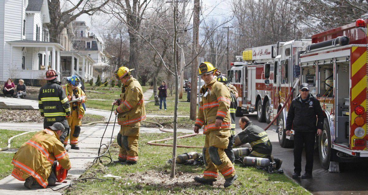 Fire on Bank Street in St. Albans City News