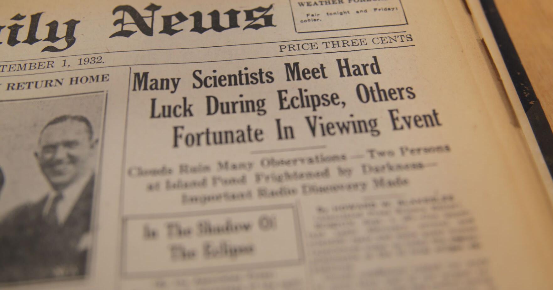 Eclipse history: Clouds posed problem for 1932 solar eclipse in Vermont - Vimarsana News