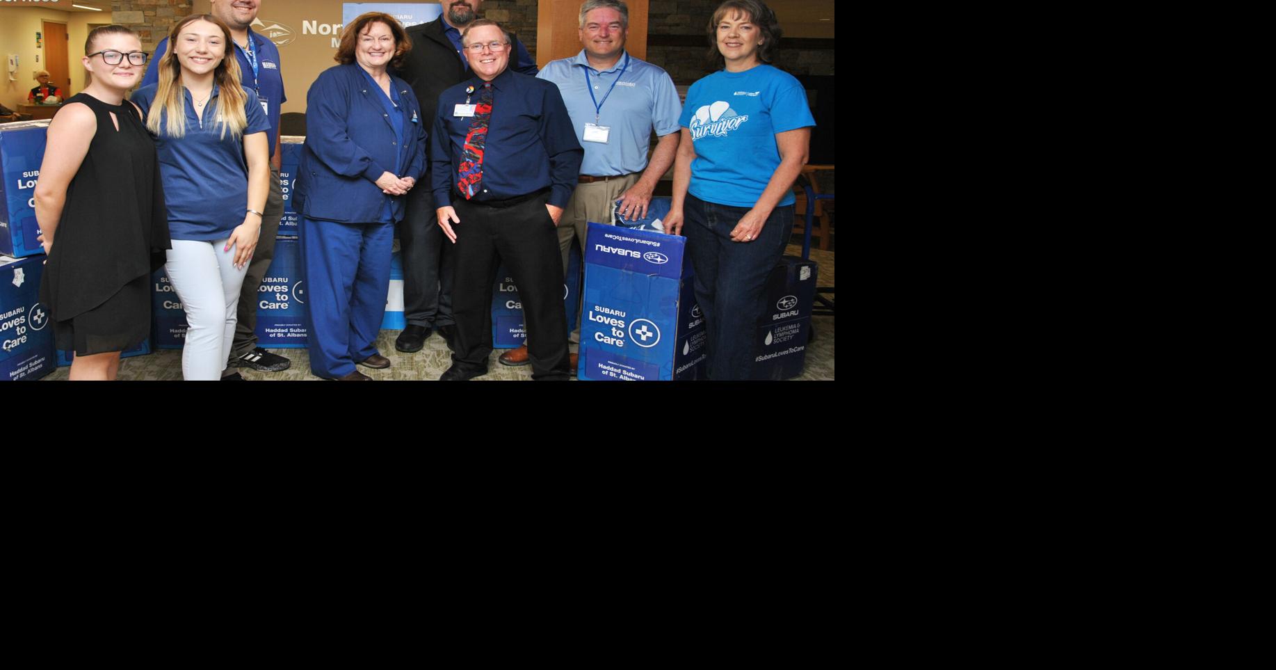 Haddad Subaru makes donation to Northwestern Medical Center Business