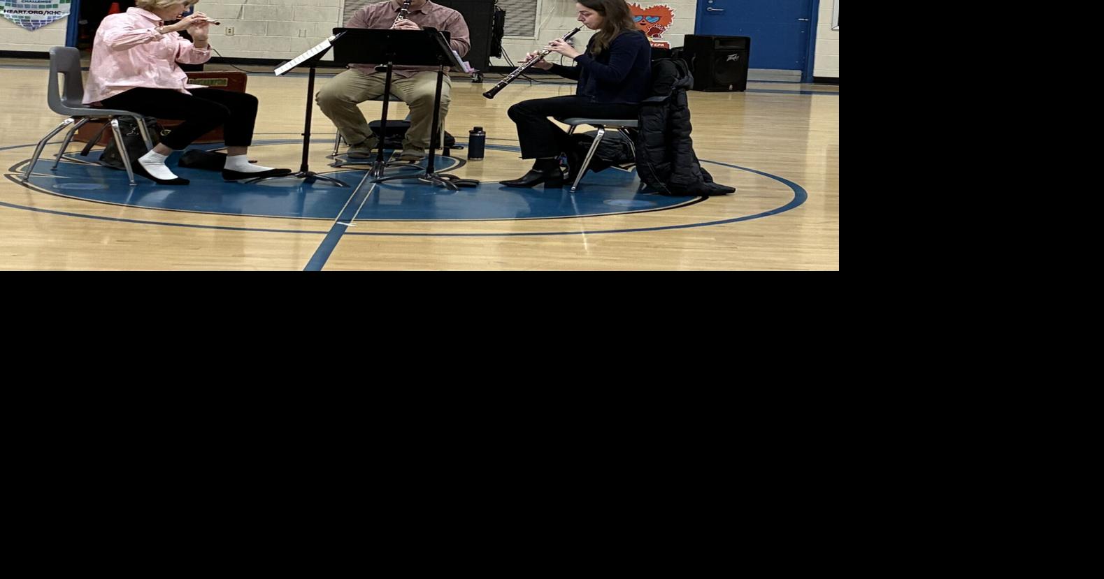 Vermont Symphony Orchestra musicians visit Swanton Elementary School