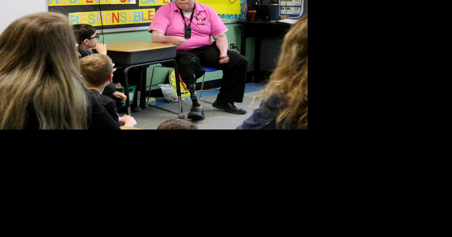 Sweethearts & Heroes to visit Richford Junior/Senior High School today