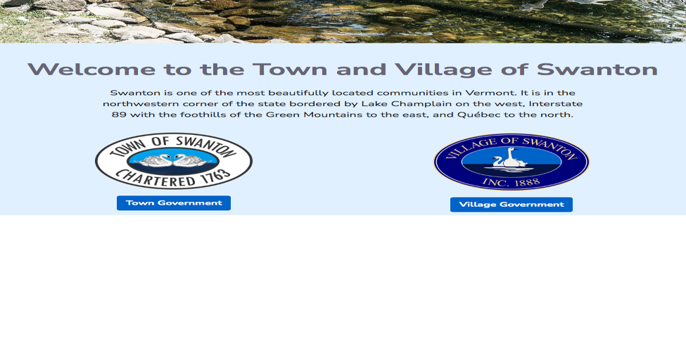 New website launched for Swanton; Swantonvt.gov to be info hub for both village/town Local