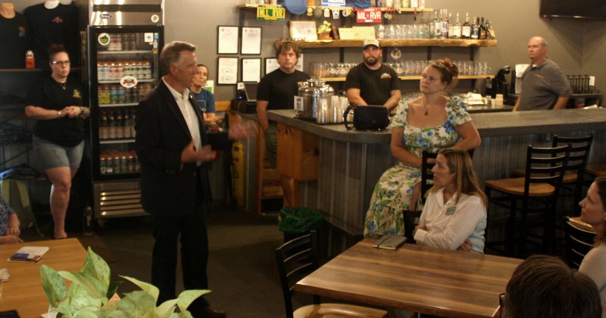 Gov. Phil Scott's afternoon at Mill River; Roundtable discussion held for leisure & hospitality