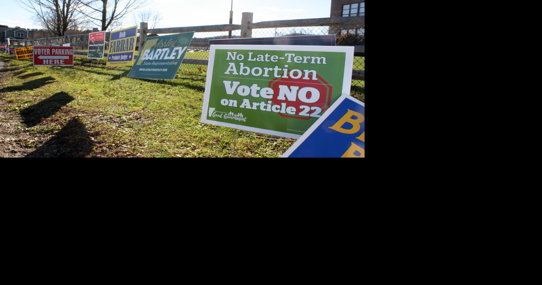 Average 2022 voter turnout in Franklin County fueled by reproductive