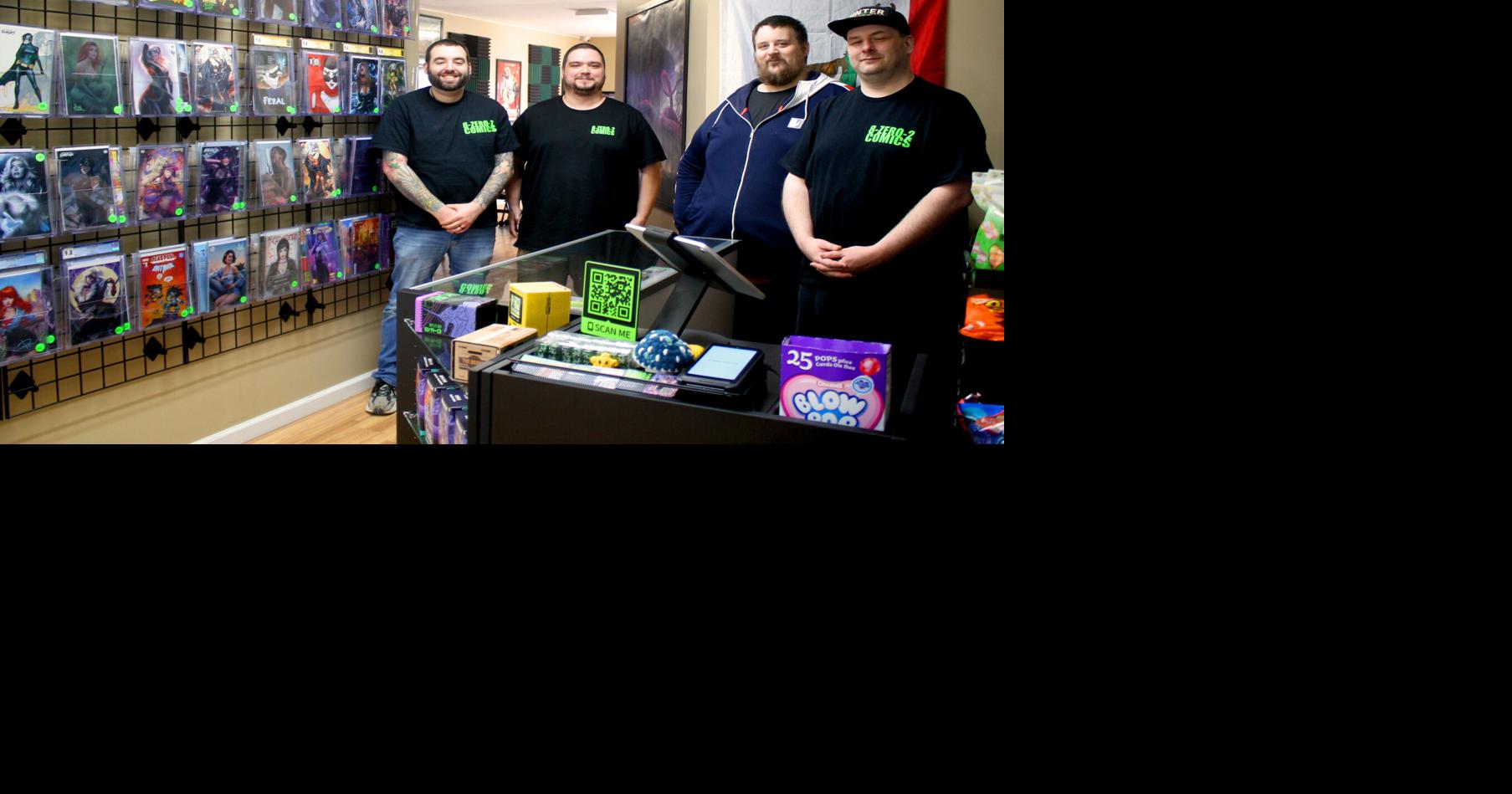 Back in action as 8-Zero-2 Comics; New store specializes in cards, comics and video games