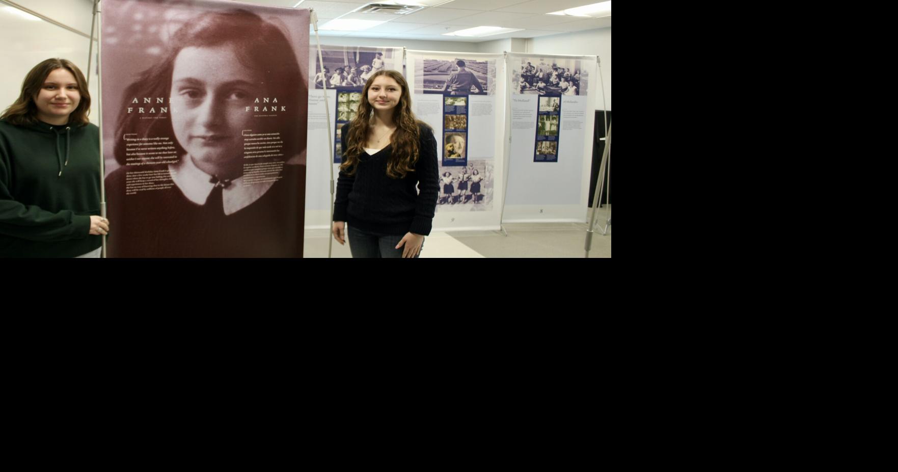 ‘History can repeat itself if people don’t step up’ BFA-Fairfax student docents take community through Anne Frank exhibit