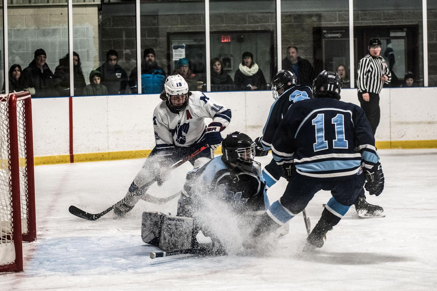 MVU hockey teams skate strong senior classes; Bobwhites and Comets