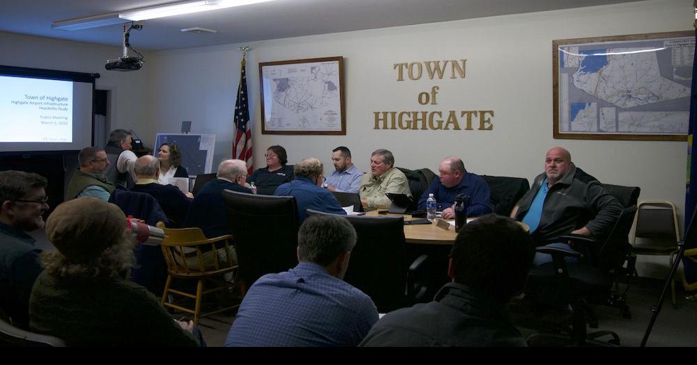 “An incredible opportunity” Highgate, Swanton hear from experts on airport development Local