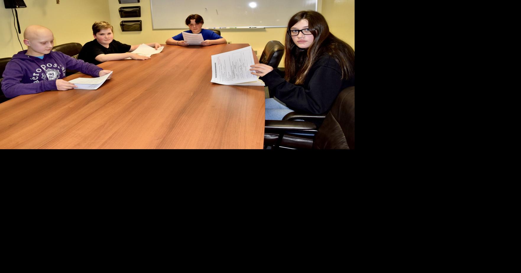 Swanton Elementary School students join adults on hiring committee