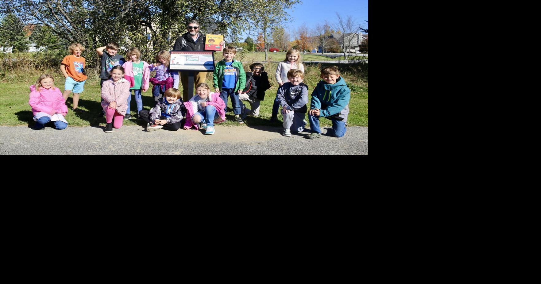 St. Albans Rotary Club adds Story Walk to Collins Perley Complex