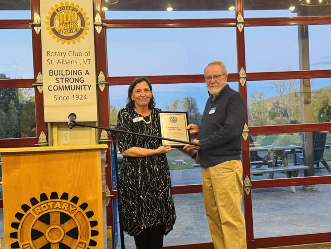 Larry Bruce Rotary Club of St. Albans Honors Larry Bruce | Local News | samessenger.com