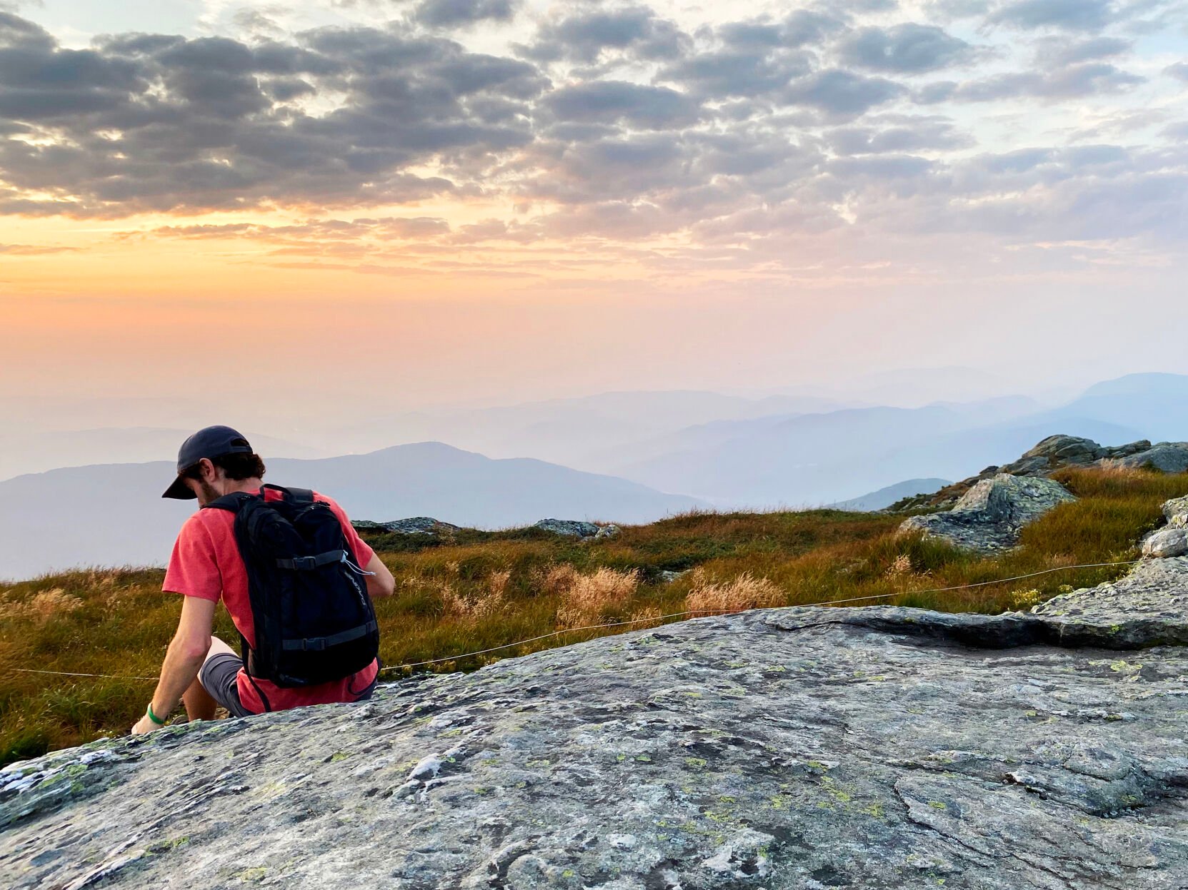 Vermont Landscape “Camels Hump outlet Sunrise:First Light”