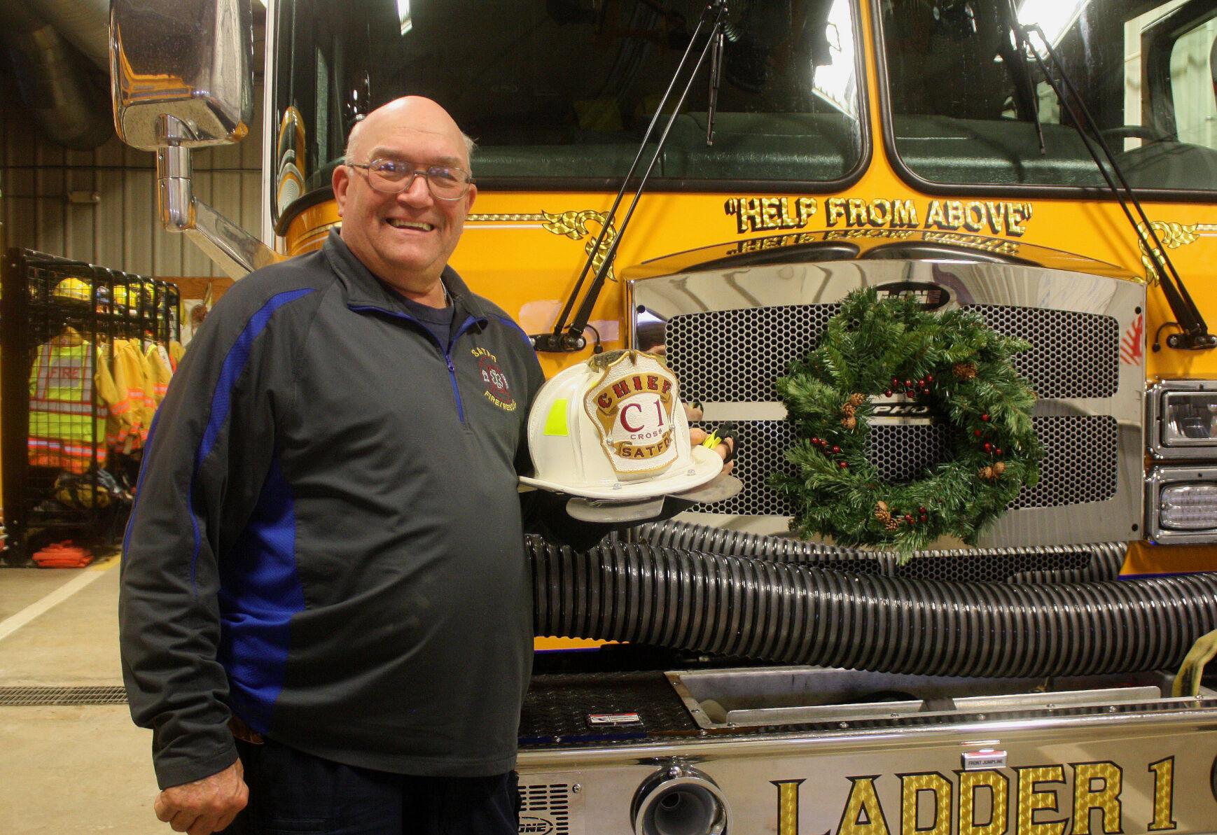 ‘I loved every minute’; Bob Cross retires from St. Albans Town Fire