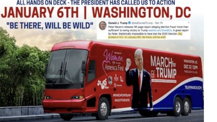 Vermonters join protest in US capital over electoral college certification vote | News ...