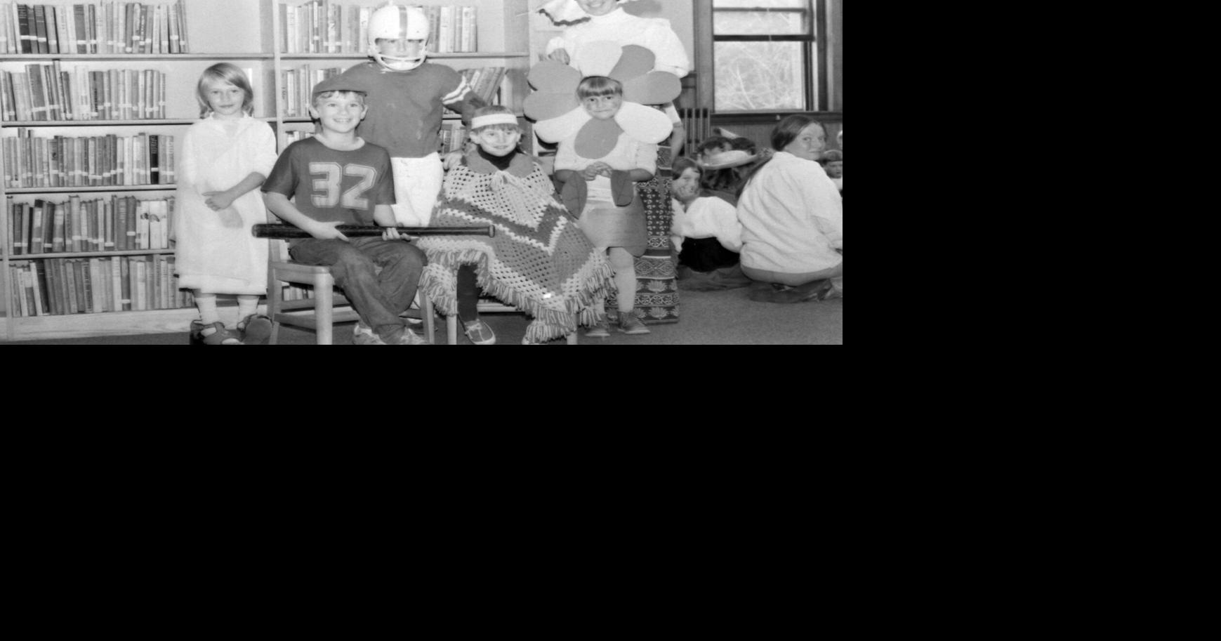 From the archives — Children playing dress up and portraits of community members