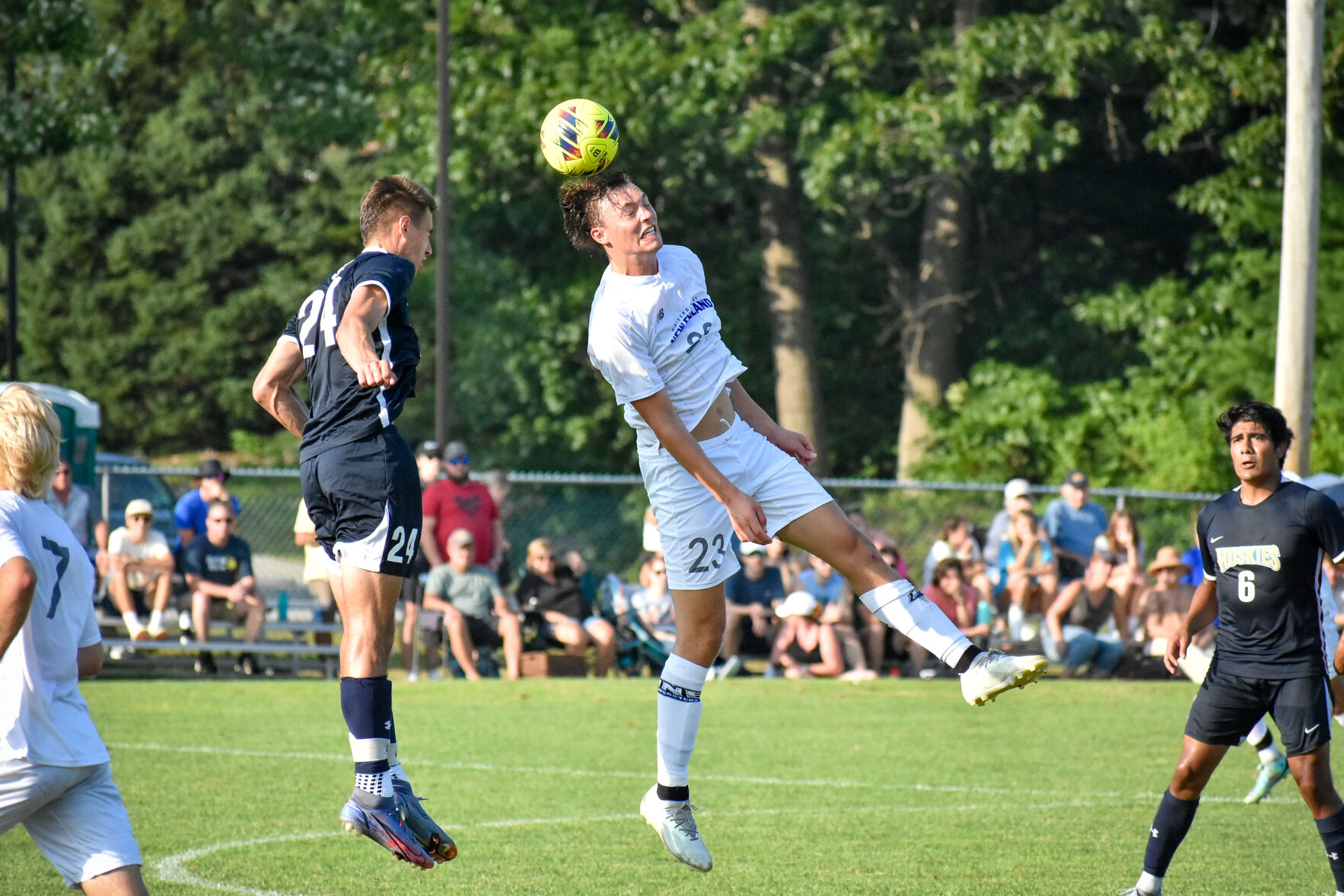 Corbin Schreindorfer Makes Waves in First Collegiate Soccer Season at the University of New England Nor’Easters