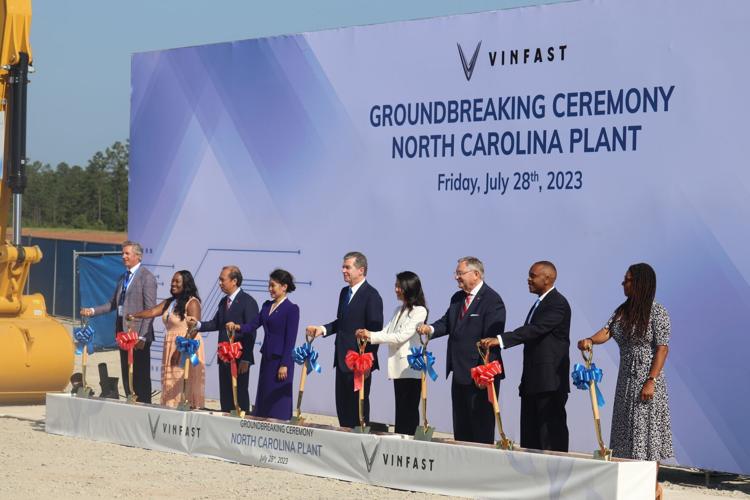 VinFast brings first electric automobile manufacturing plant to area ...