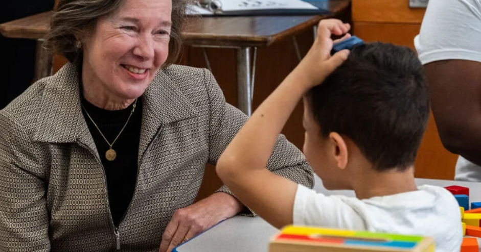 Lt. gov. visits child care program at CCCC