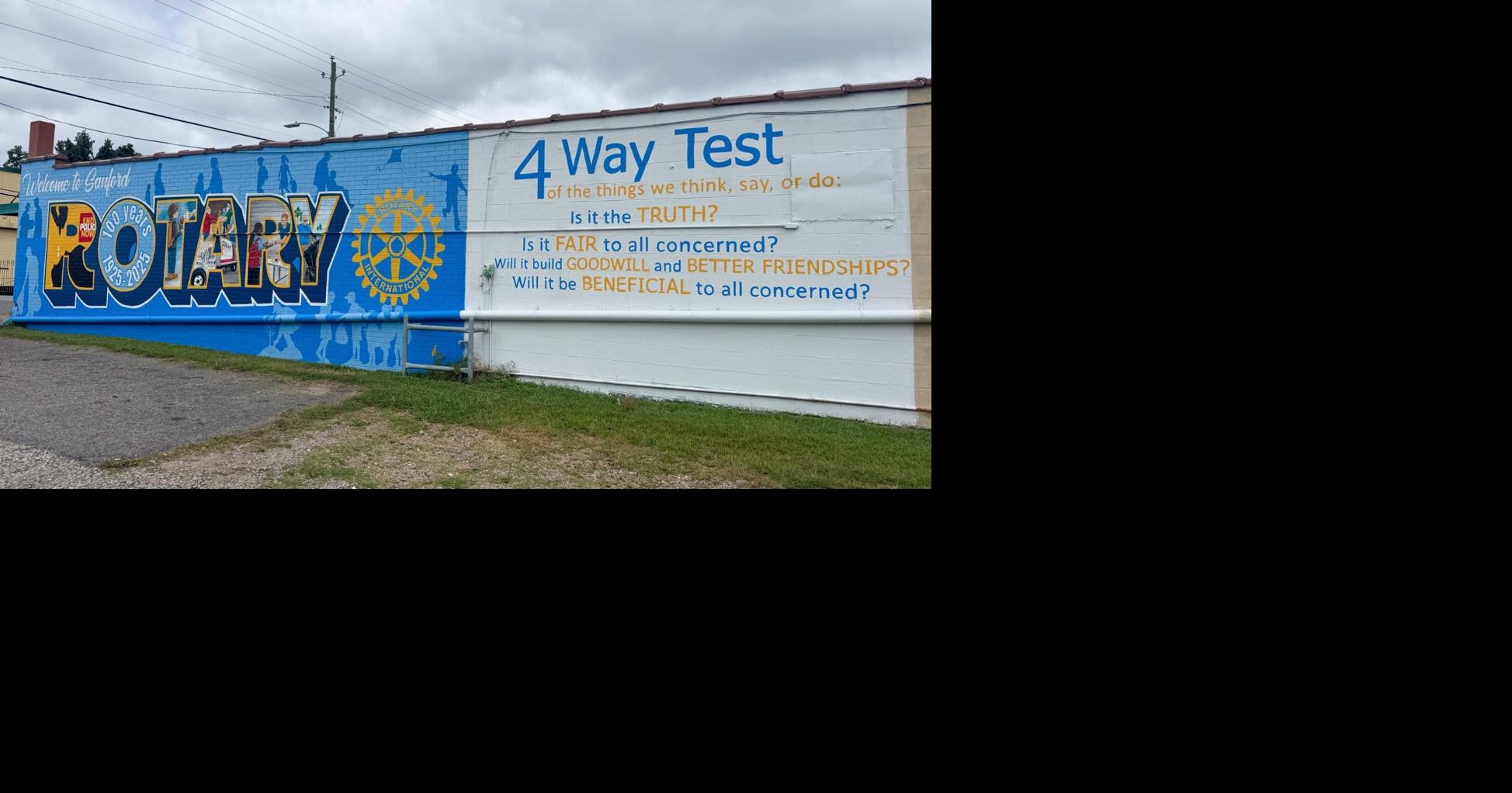 Rotary mural dedication set for Monday | Archives | sanfordherald.com