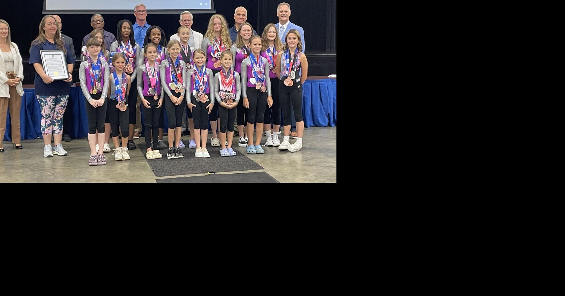 Lee County gymnastics honored for AAU Nationals wins Archives